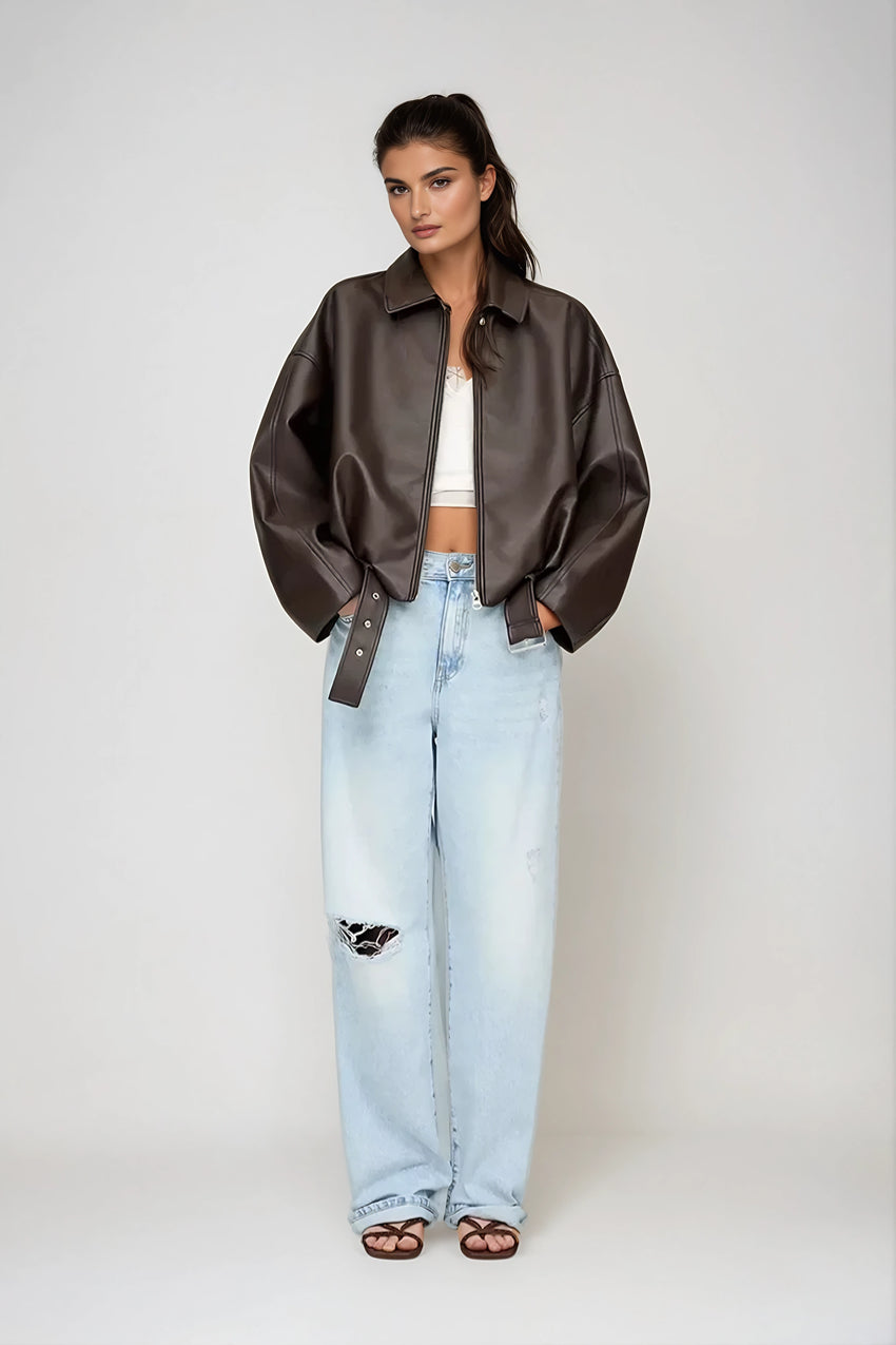 Veste rétro AVIATA