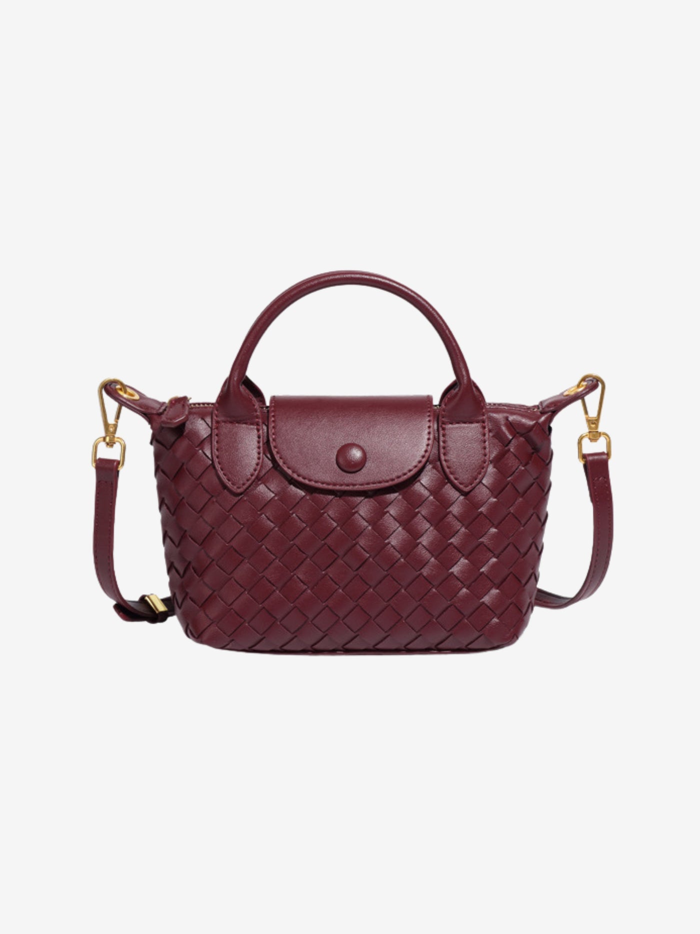 Elise | Petit sac convertible tressé