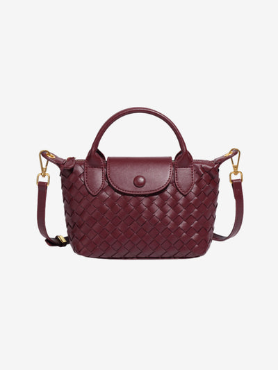 Elise | Petit sac convertible tressé
