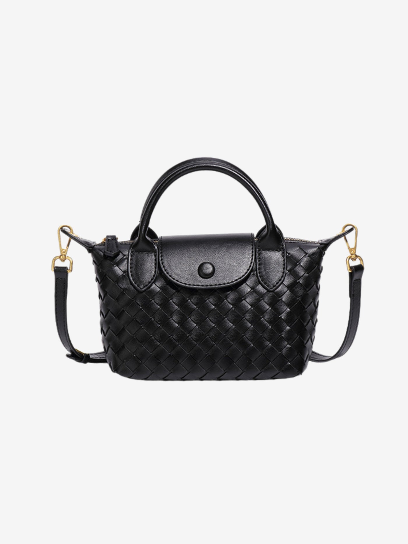 Elise | Petit sac convertible tressé
