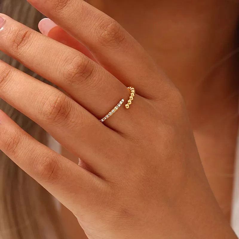 Sereliette | Bague Shine en or 18 carats