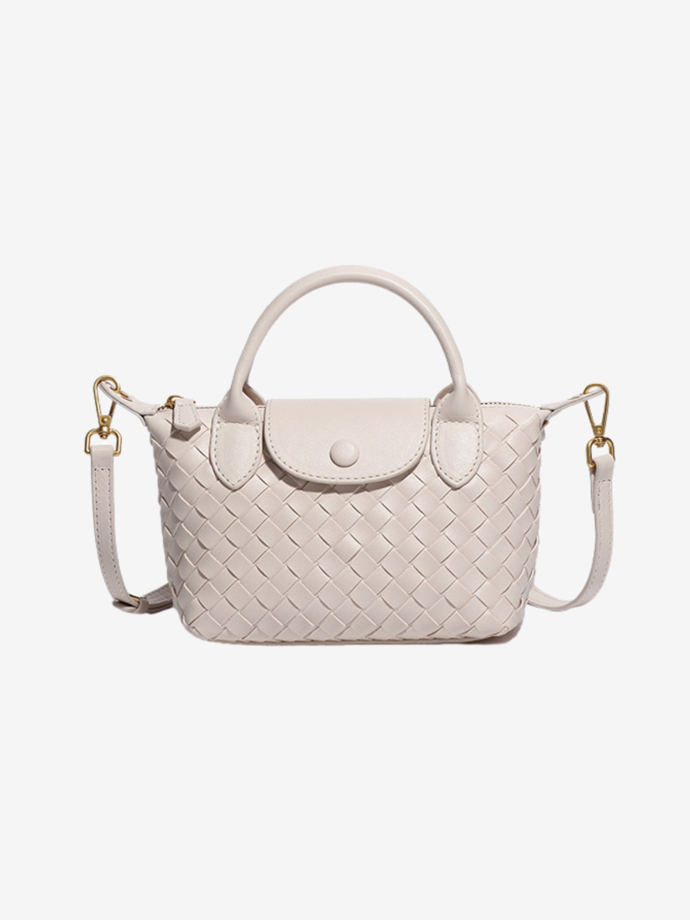 Elise | Petit sac convertible tressé