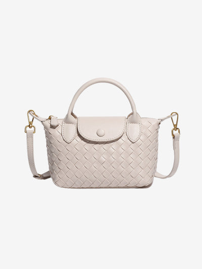 Elise | Petit sac convertible tressé