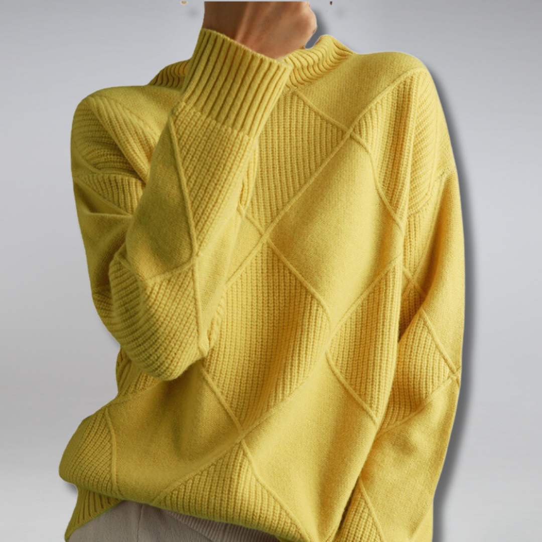 Darcy - Pull col roulé oversize