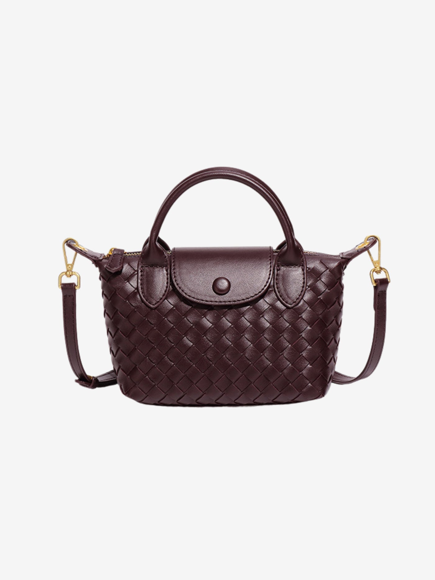 Elise | Petit sac convertible tressé