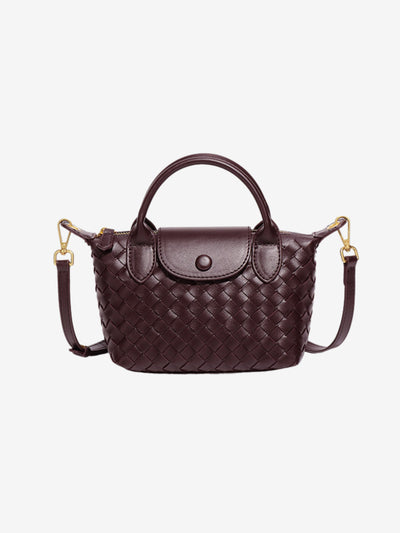 Elise | Petit sac convertible tressé