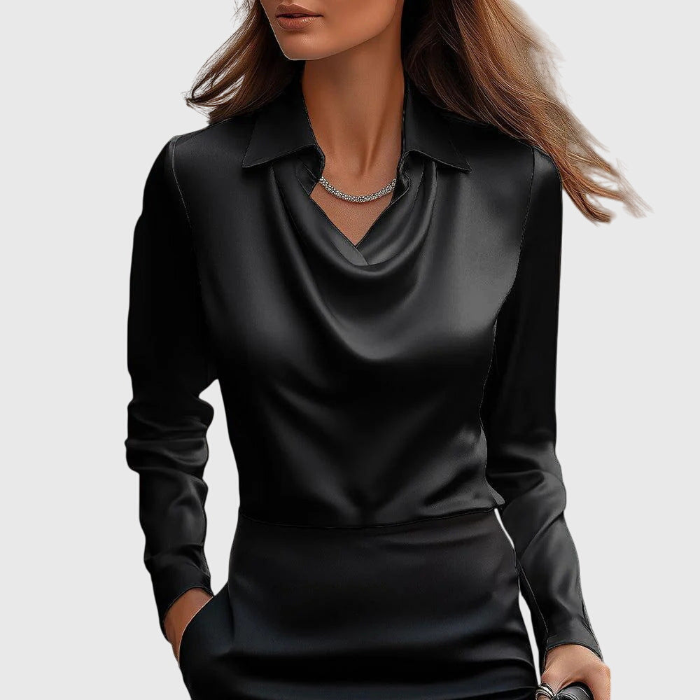 Brooklyn | Chemisier élégant aspect satin