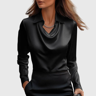 Brooklyn | Chemisier élégant aspect satin