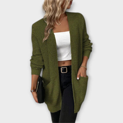 Nancy - Cardigan décontracté en tricot avec poches