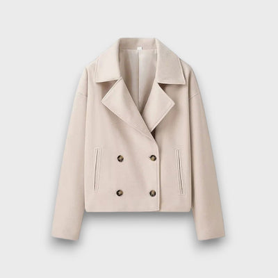 Pinalle – Manteau court à col à revers