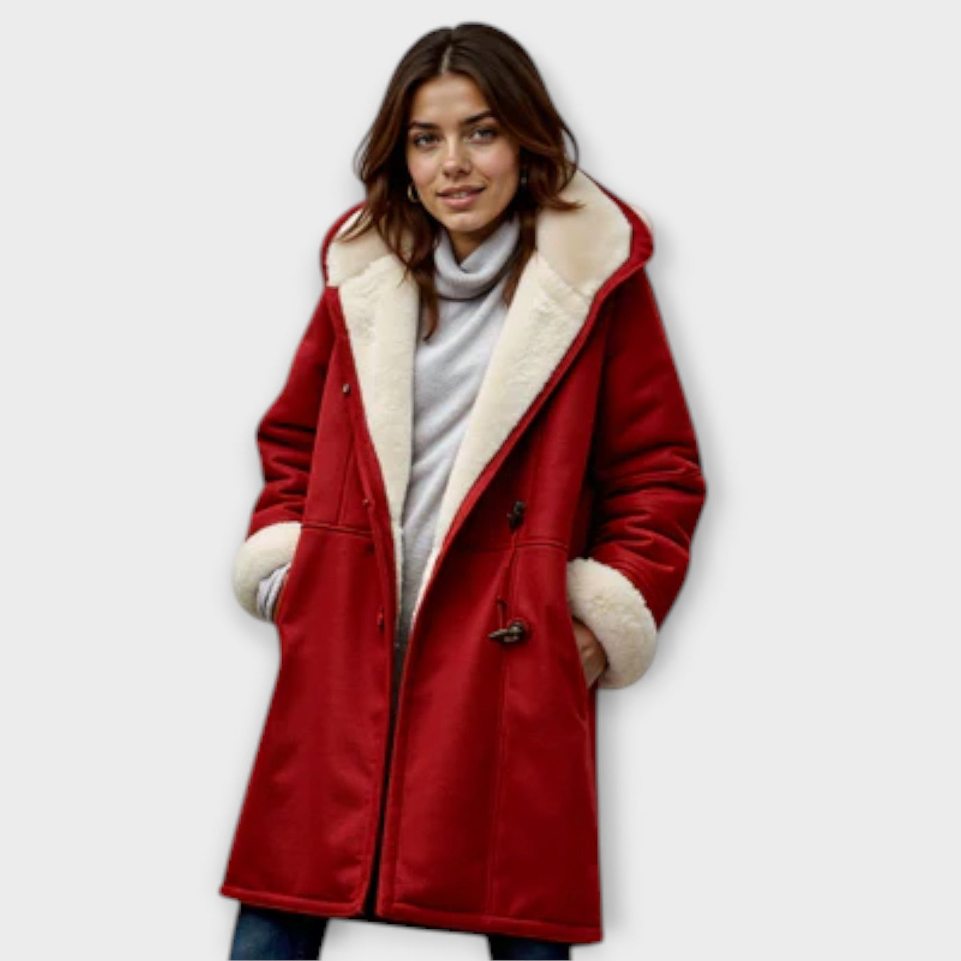 Antonia - Veste chaude doublée de fourrure