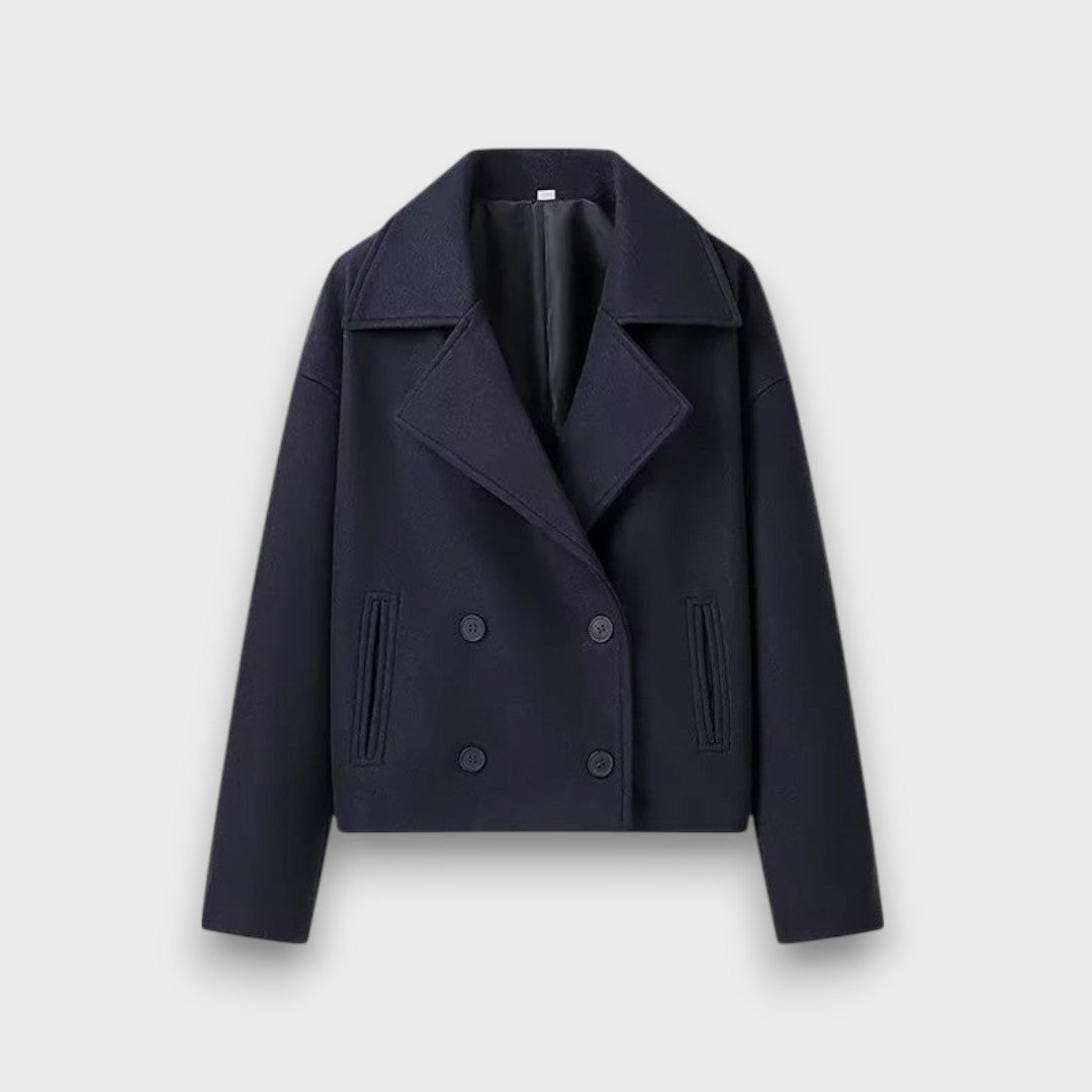 Pinalle – Manteau court à col à revers