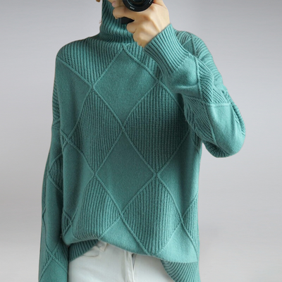 Darcy - Pull col roulé oversize