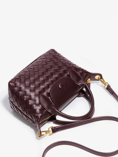 Elise | Petit sac convertible tressé