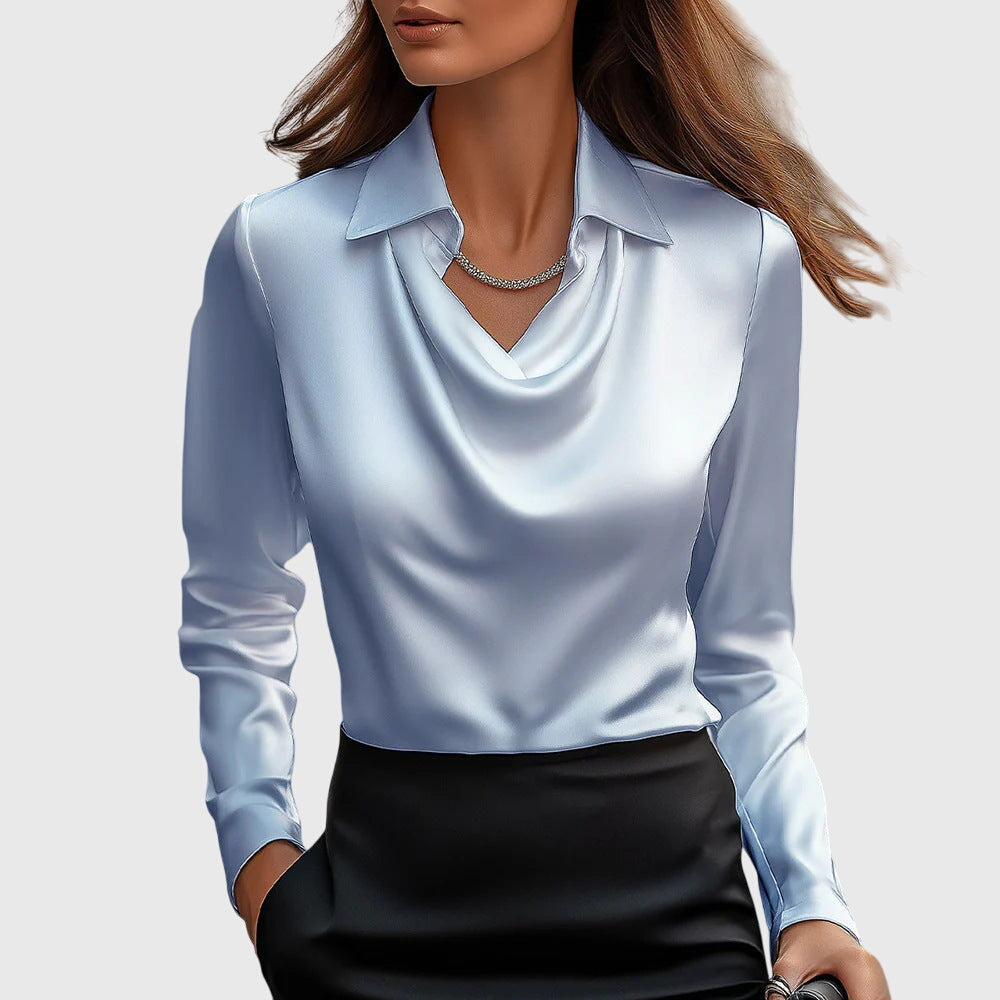 Brooklyn | Chemisier élégant aspect satin