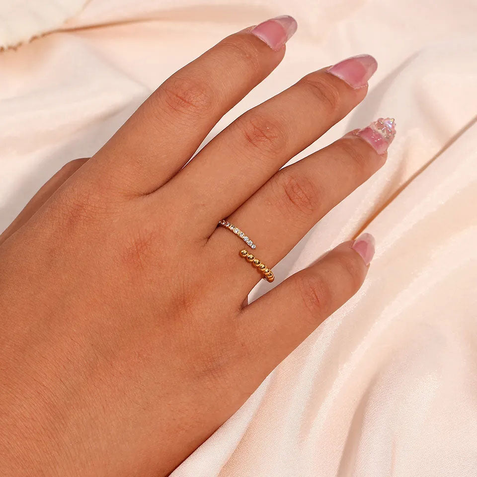 Sereliette | Bague Shine en or 18 carats