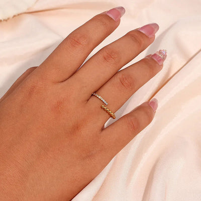 Sereliette | Bague Shine en or 18 carats