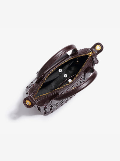 Elise | Petit sac convertible tressé
