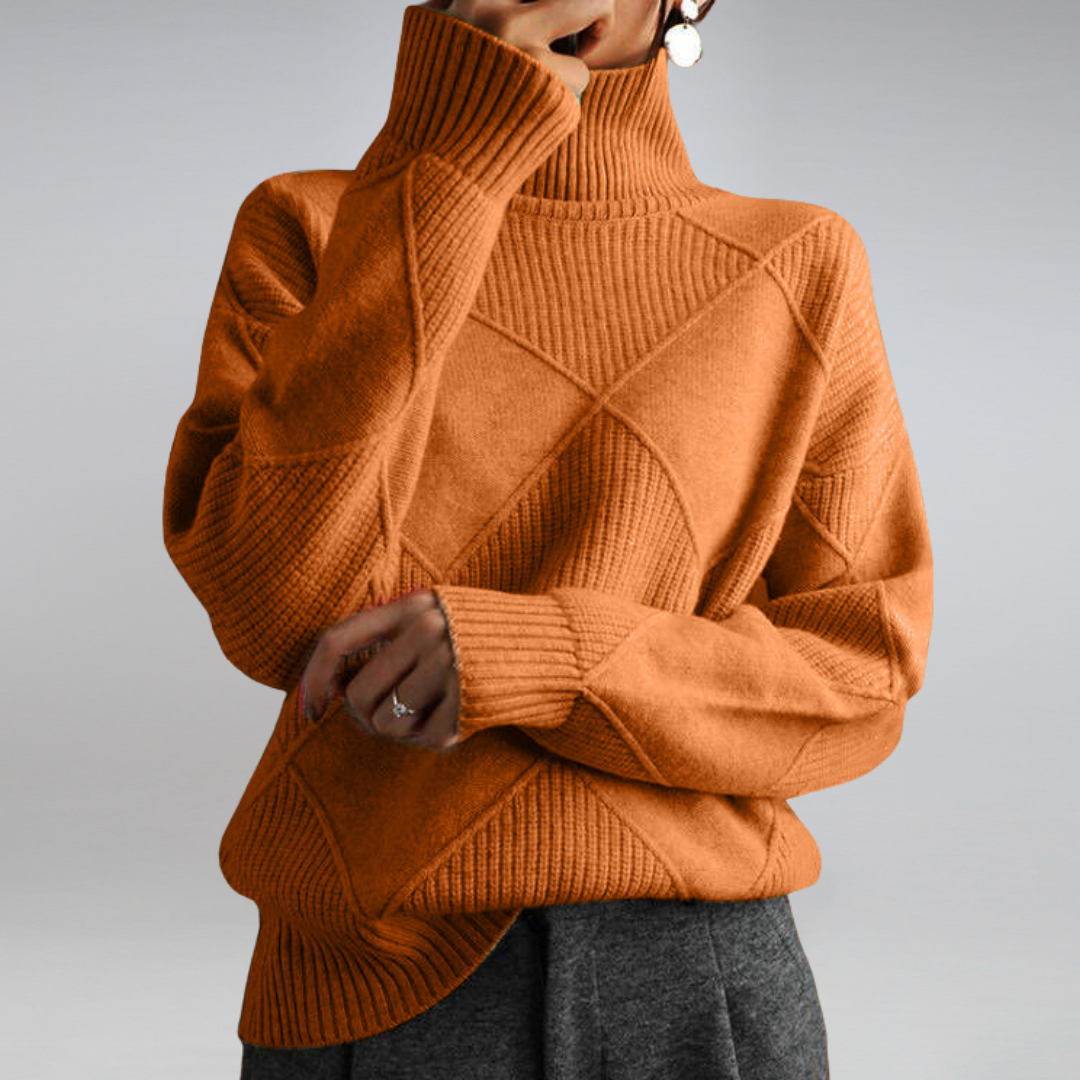 Darcy - Pull col roulé oversize