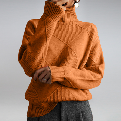 Darcy - Pull col roulé oversize