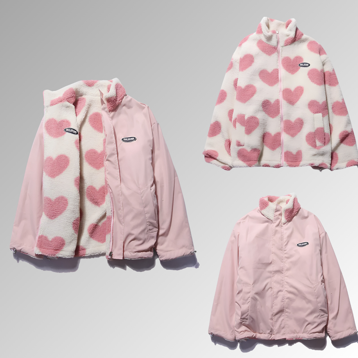 Sofia - Veste réversible chaude