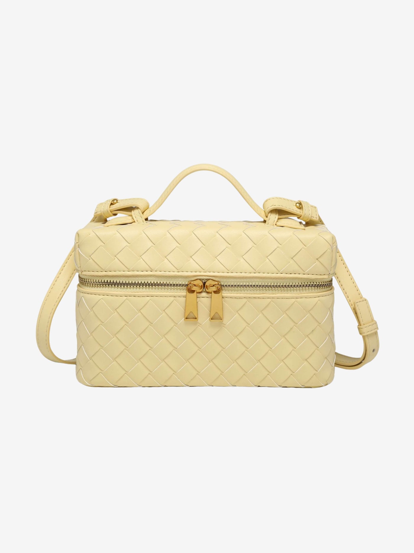 Juliette | Sac tissé structuré brillant