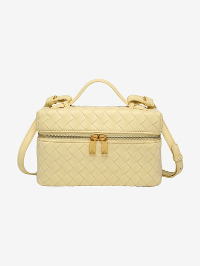 Juliette | Sac tissé structuré brillant
