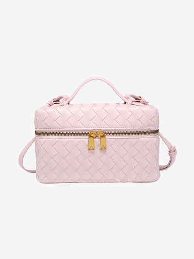 Juliette | Sac tissé structuré brillant
