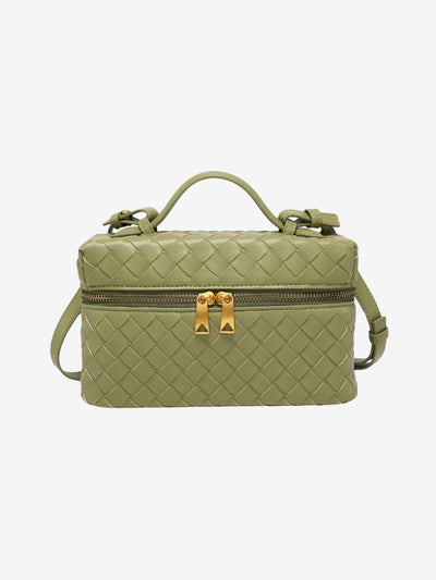 Juliette | Sac tissé structuré brillant