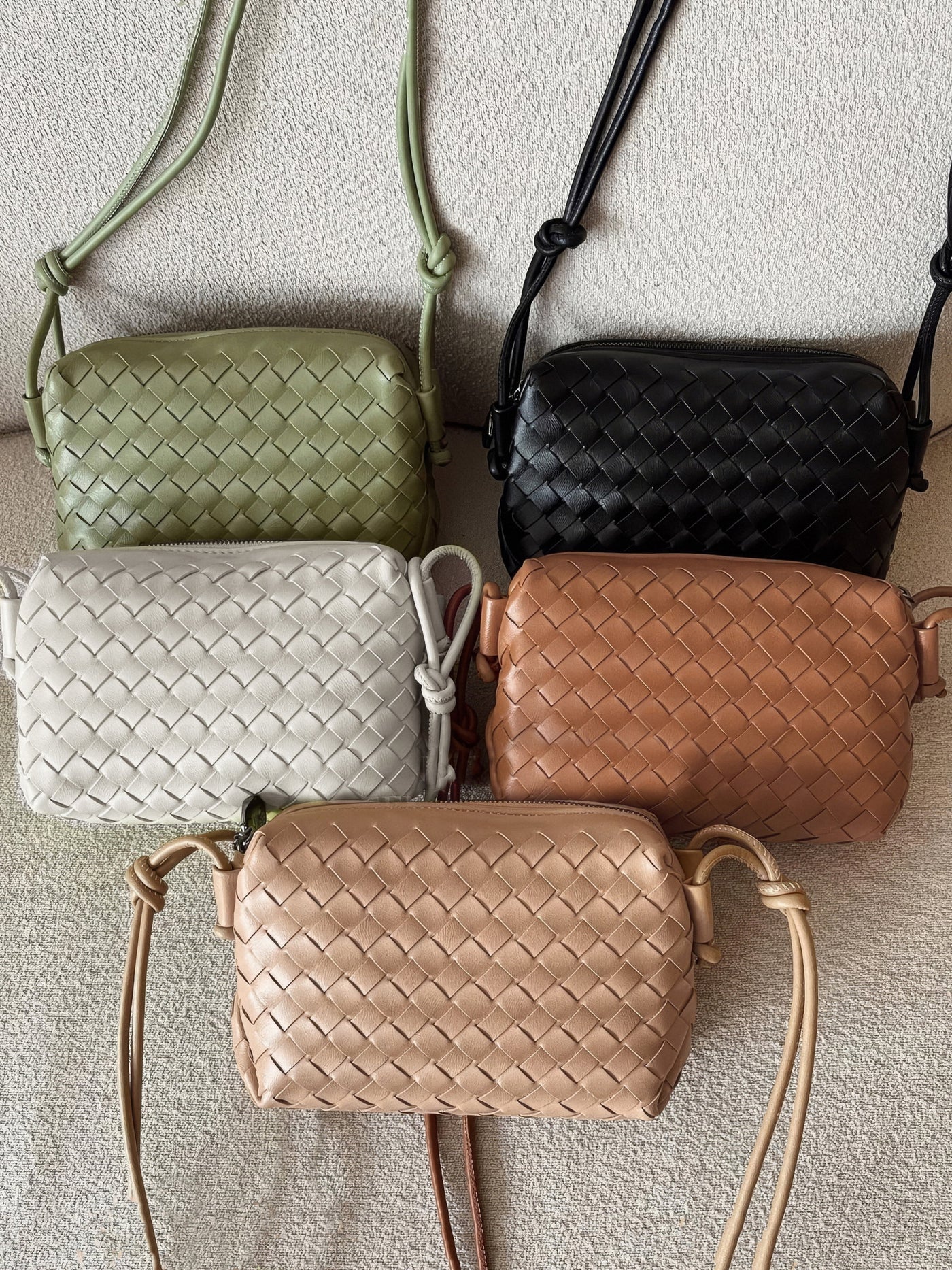 Janna | Sac à bandoulière compact tissé pour tous les jours