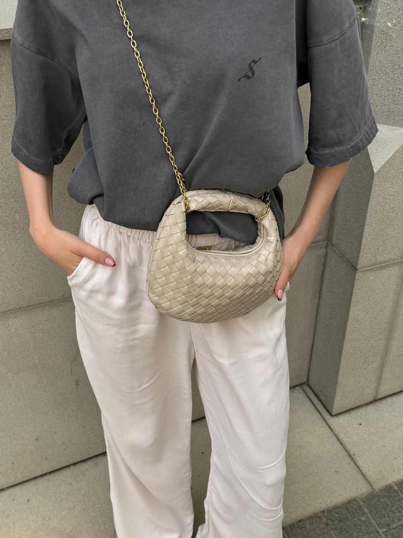 Marissa | Mini sac tissé classique