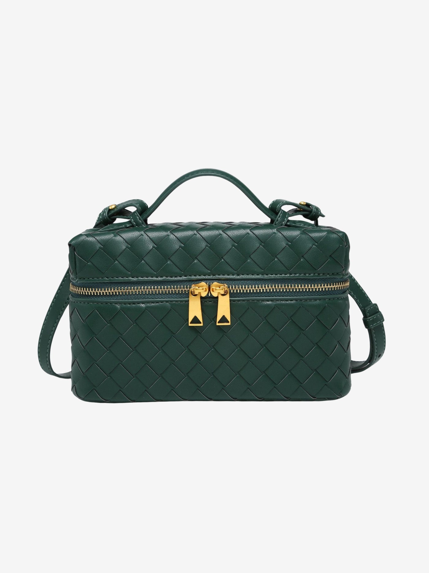Juliette | Sac tissé structuré brillant