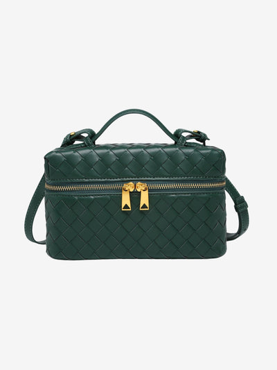 Juliette | Sac tissé structuré brillant