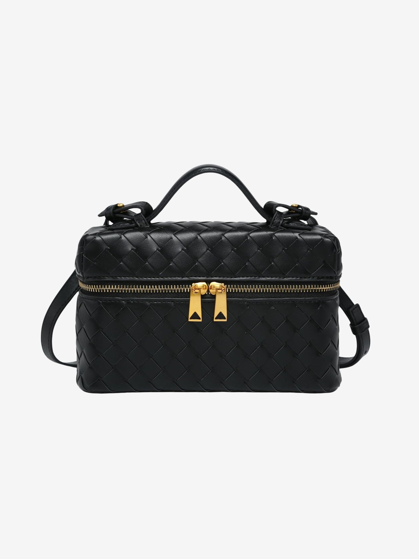 Juliette | Sac tissé structuré brillant