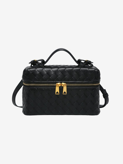 Juliette | Sac tissé structuré brillant