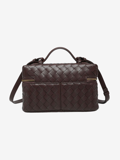 Juliette | Sac tissé structuré brillant