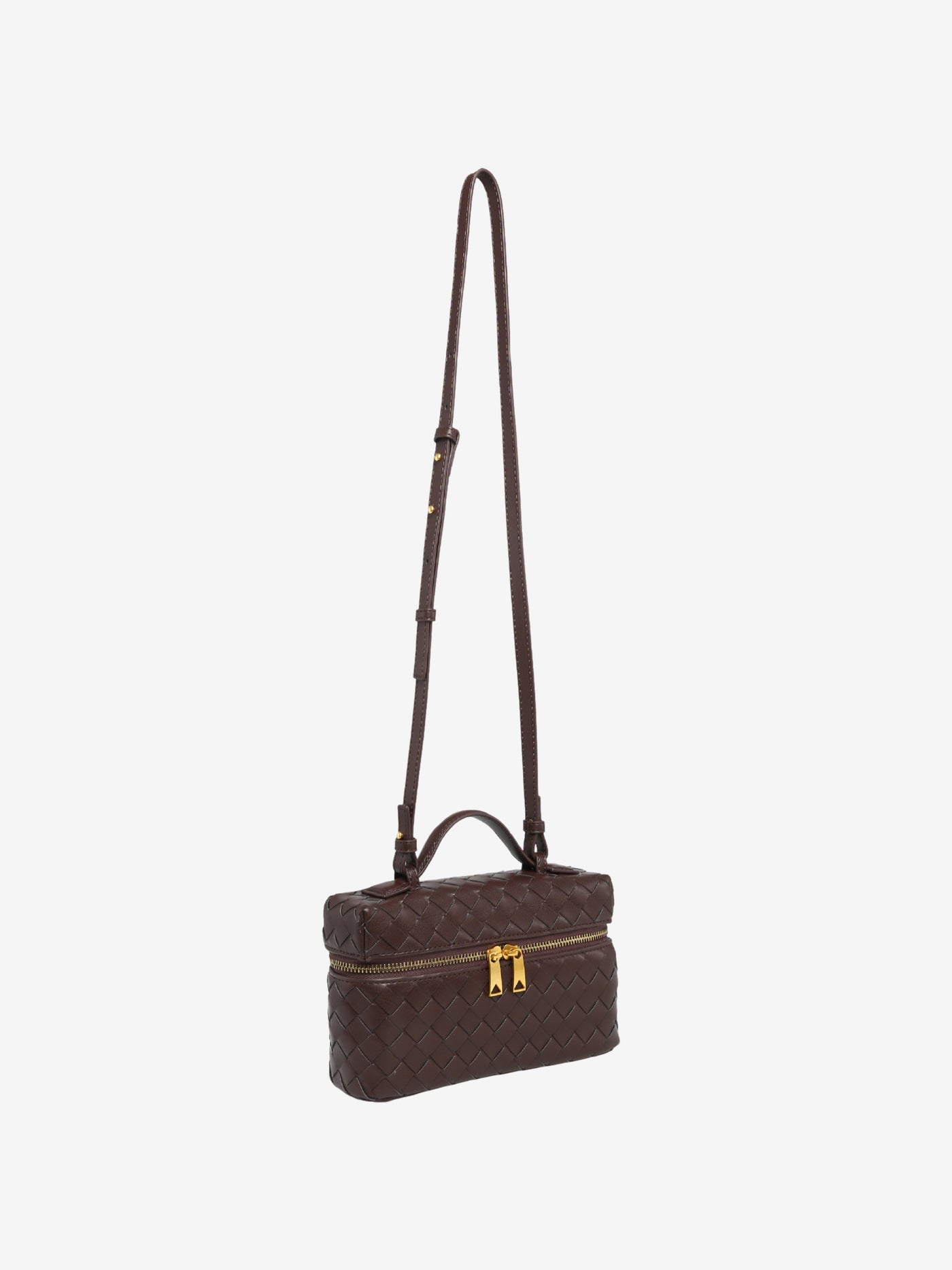 Juliette | Sac tissé structuré brillant