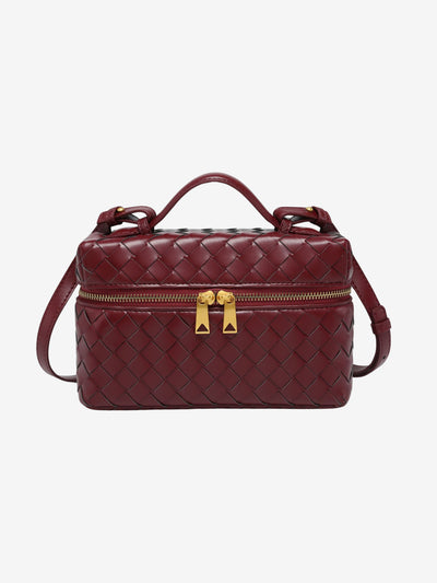 Juliette | Sac tissé structuré brillant