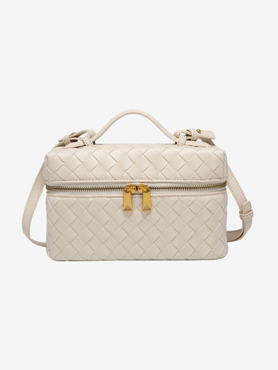 Juliette | Sac tissé structuré brillant