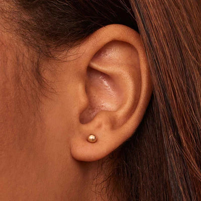 Soravelle | Boucles d'oreilles rondes en or 18 carats