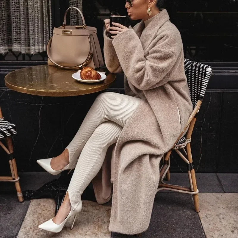 Manteau d'hiver surdimensionné