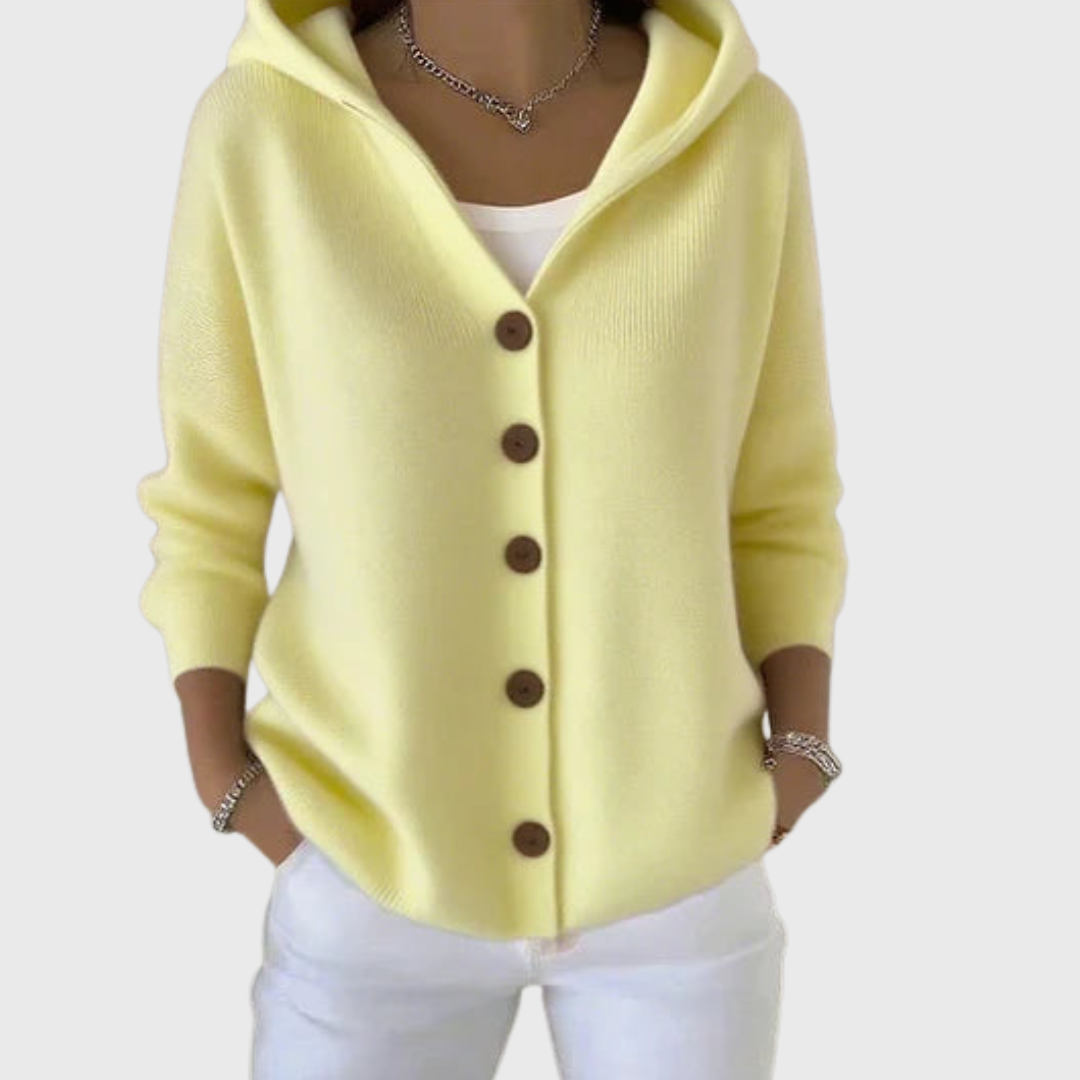 Giulia | Cardigan à capuche tendance