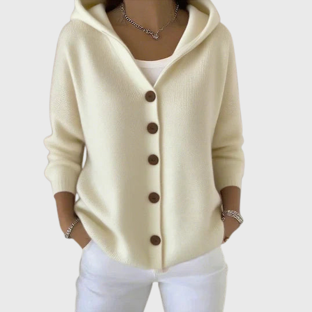 Giulia | Cardigan à capuche tendance