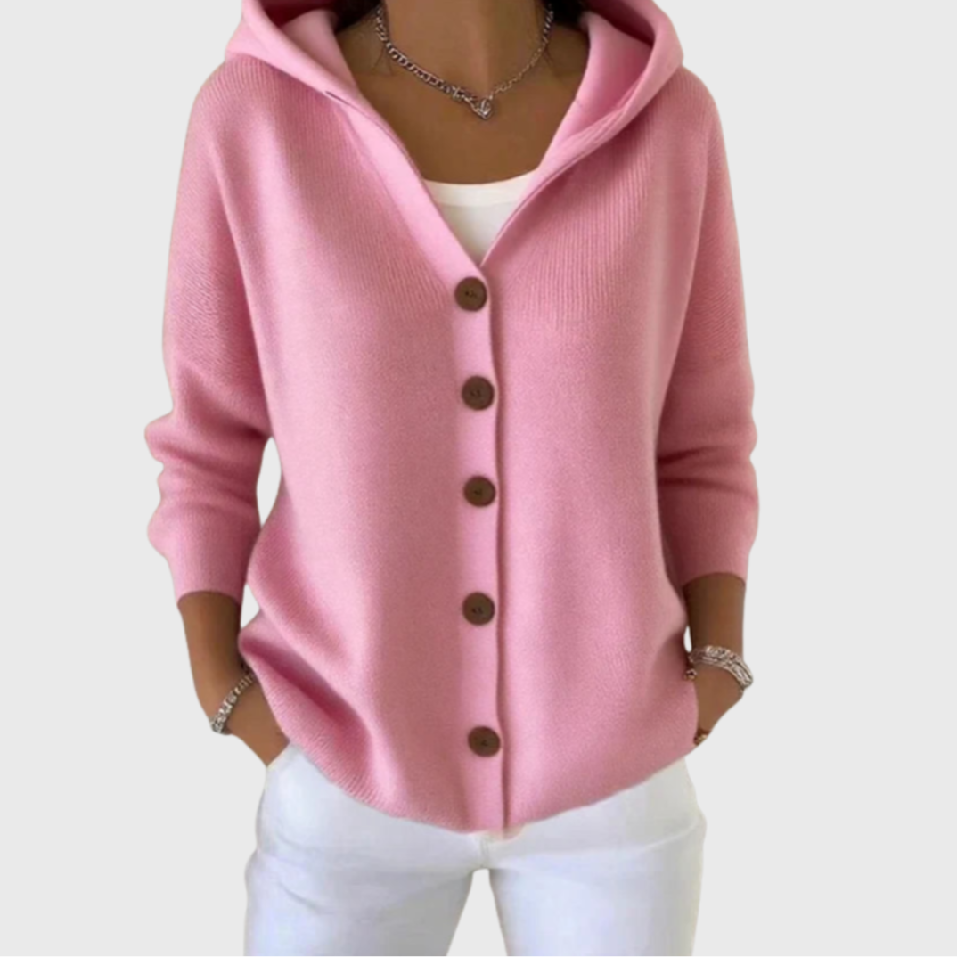 Giulia | Cardigan à capuche tendance