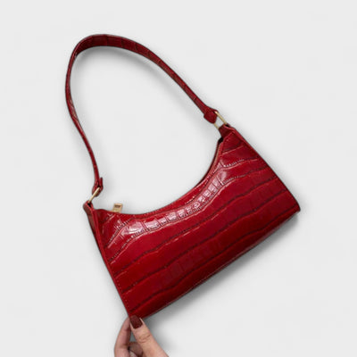 Gianna Boutique - Sac en cuir brillant