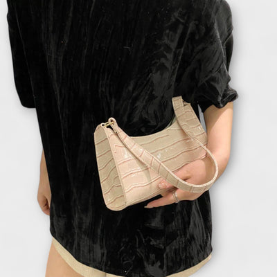 Gianna Boutique - Sac en cuir brillant