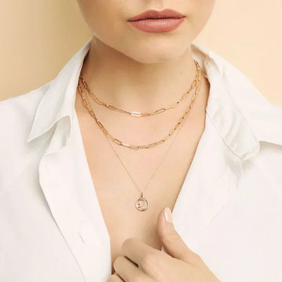 Rosalyette | Collier signe du zodiaque en or 18 carats