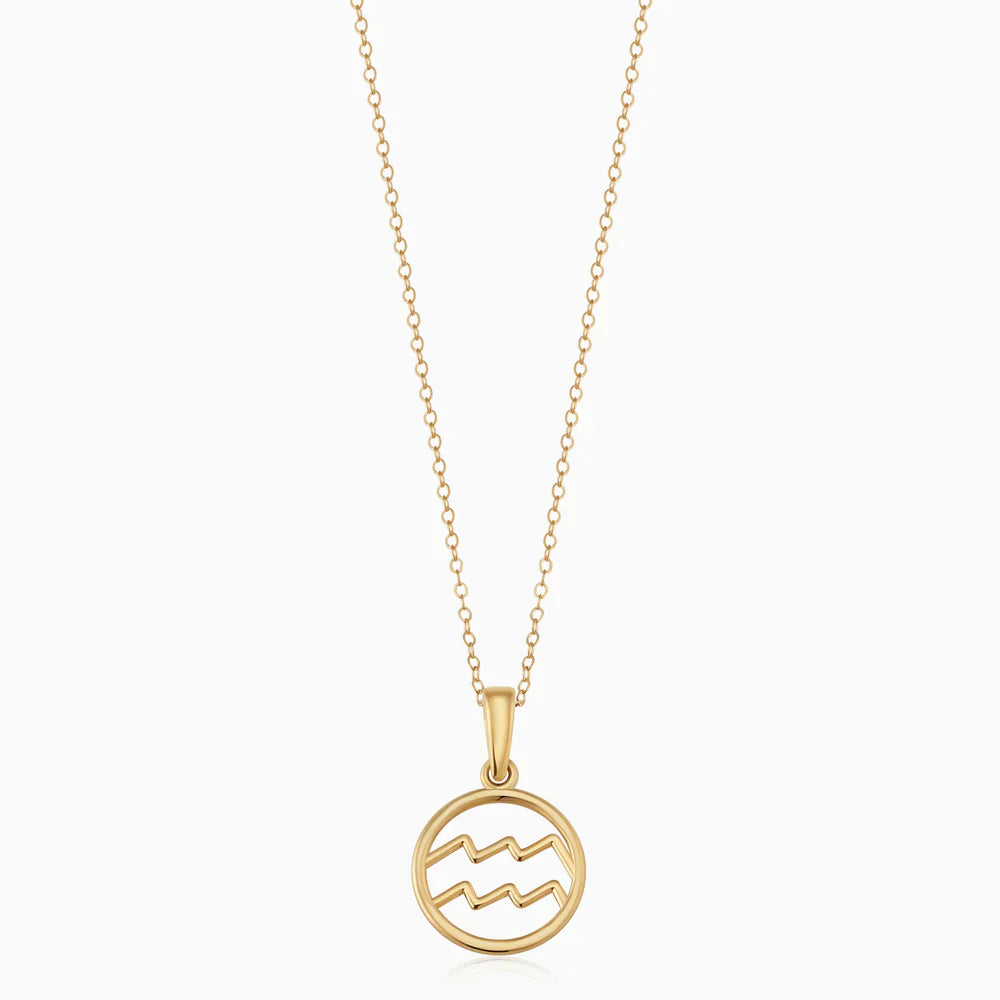 Rosalyette | Collier signe du zodiaque en or 18 carats