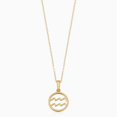 Rosalyette | Collier signe du zodiaque en or 18 carats