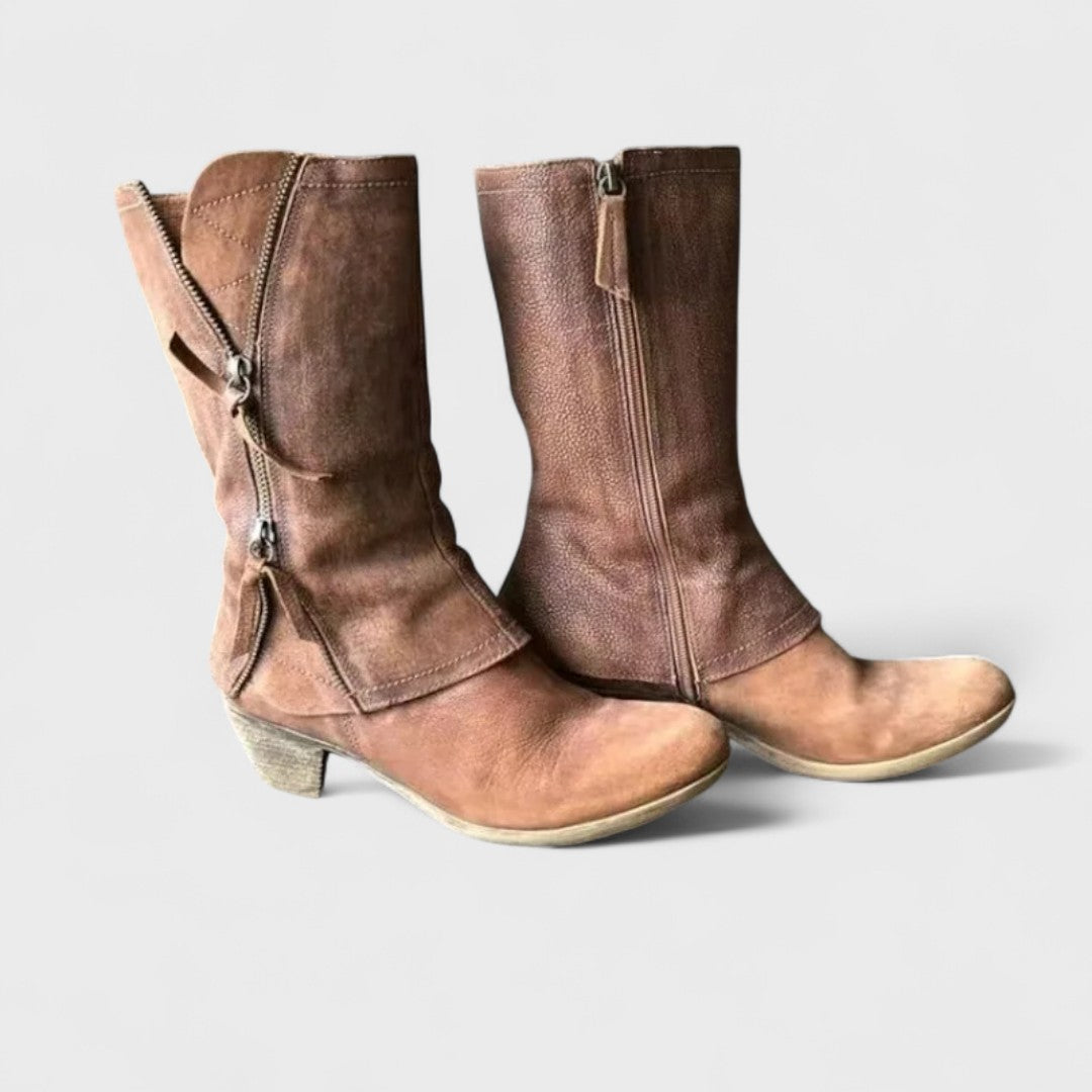 Alma - Bottes mi-mollet vintage